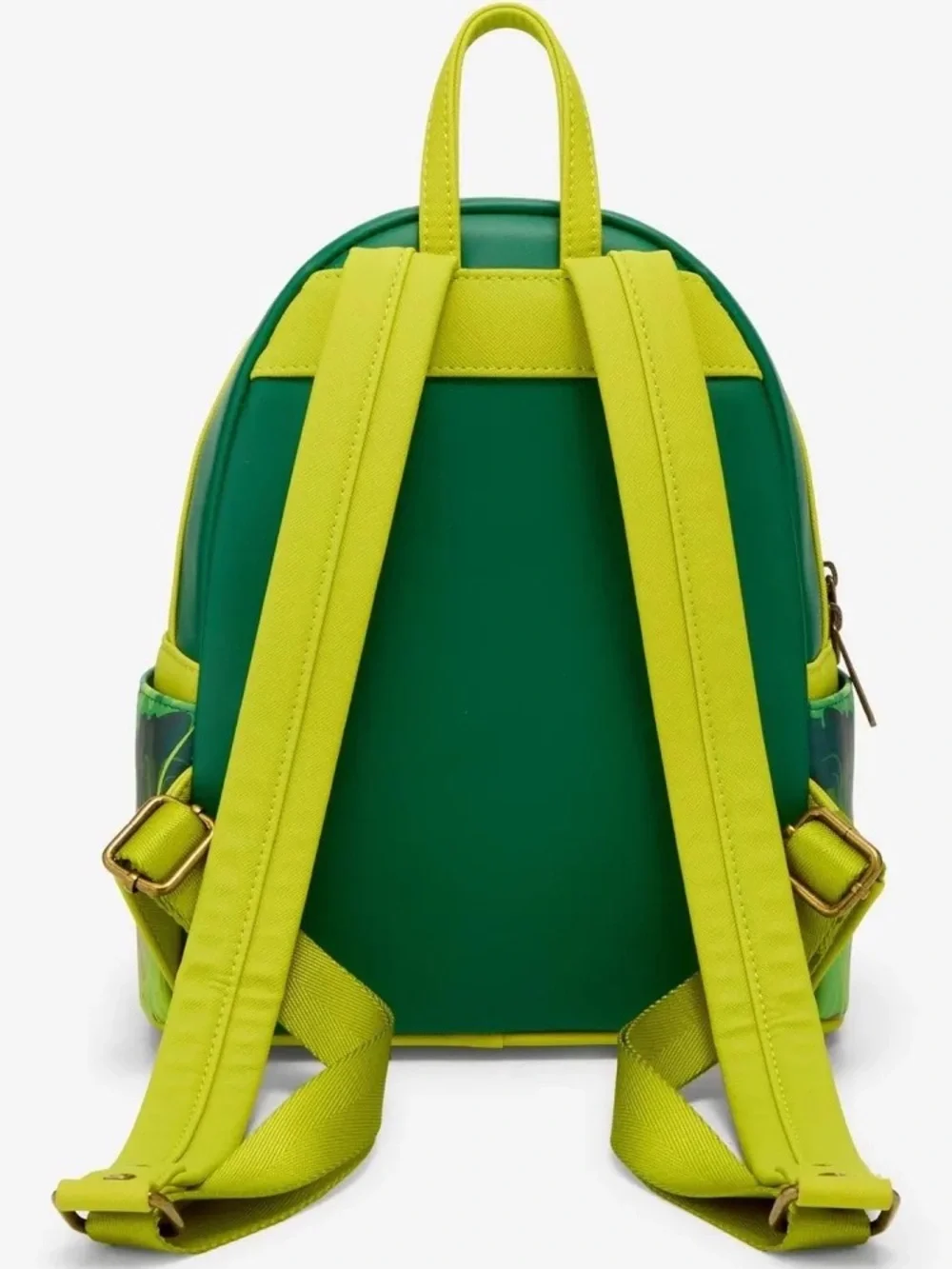 Loungefly Green & Yellow Shrek Forest Mini Backpack